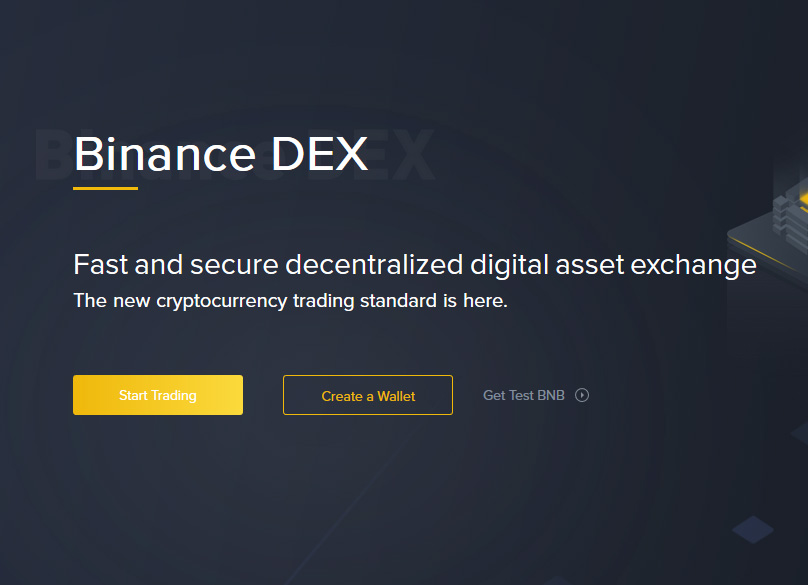 Registrace účtu Binance DEX