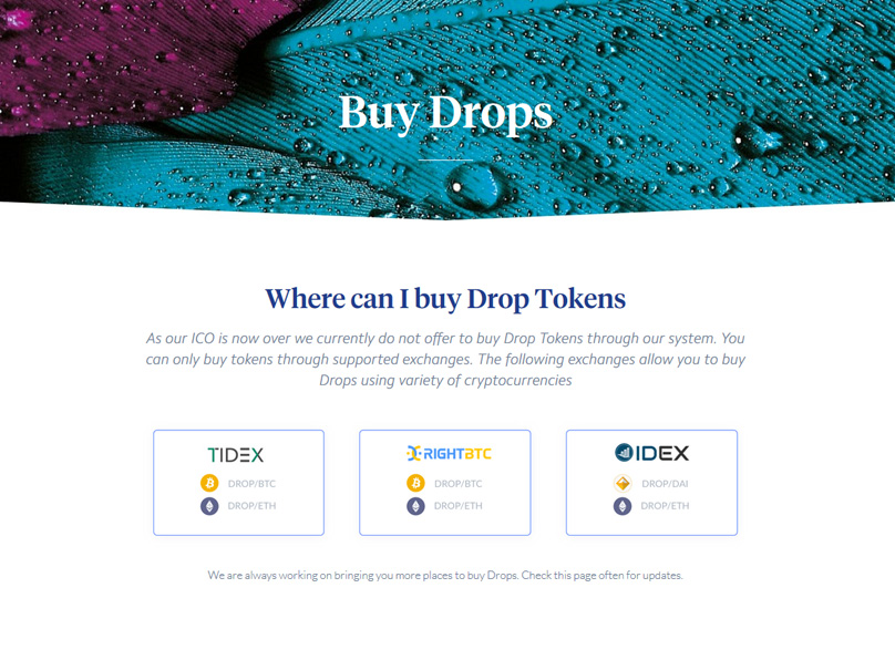 Drops 구매