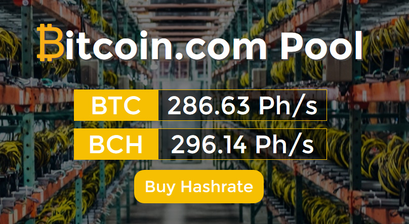 Těžařský fond bitcoin.com