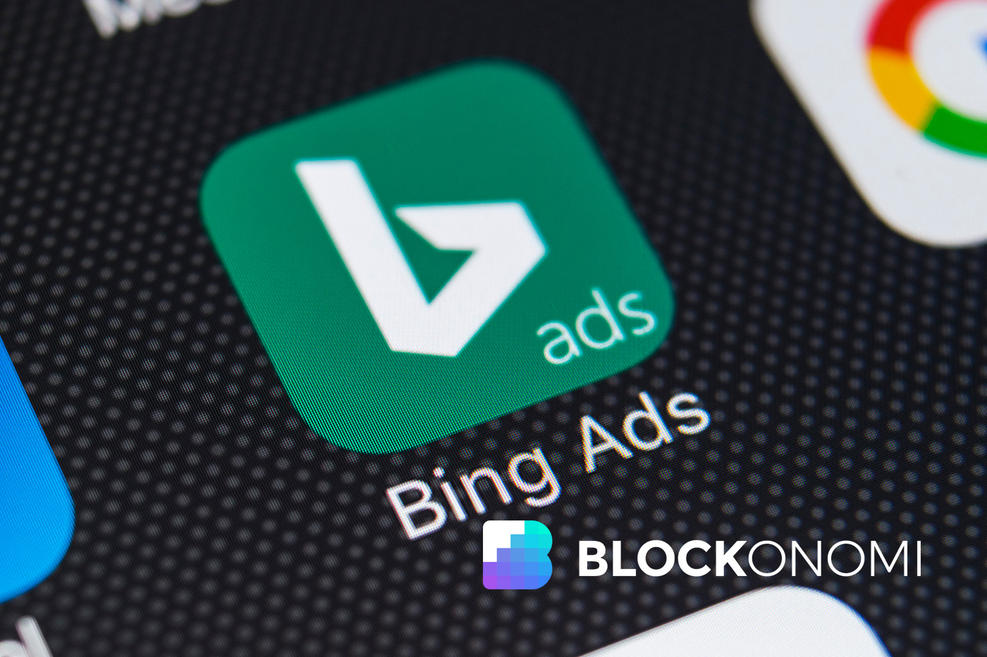 Bing Crypto 광고